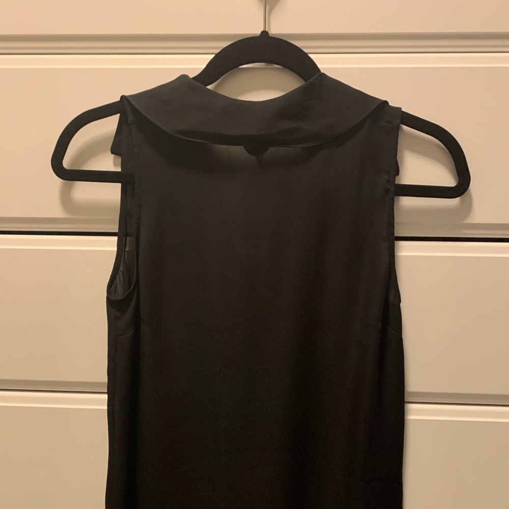 Joie black sleeveless top. Excellent condition